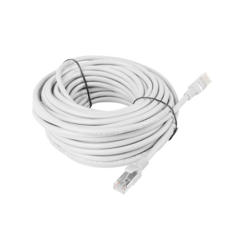 Patchcord UTP Lanberg PCU5-10CC-1500-S (RJ45 - RJ45 ; 15m; UTP; kat. 5e; kolor szary)