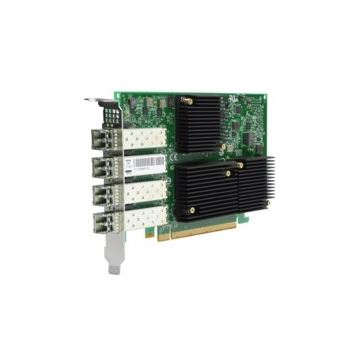 Broadcom (Emulex) Fibre Channel HBA 4xPorts 16GFC Short Wave Optical LC SFP PCIe Gen3 x8 Gen6 LPe31004-M6