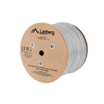 LANBERG KABEL LAN SFTP KAT.5E 305M DRUT CU CPR+