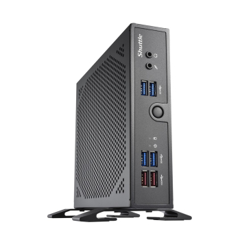Shuttle DS50U3 komputer typu barebone Wielkość PC 1.3L Czarny i3-1315U