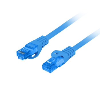 LANBERG PATCHCORD S/FTP KAT.6A 1M NIEBIESKI LSZH CCA (FLUKE PASSED) PCF6A-10CC-0100-B