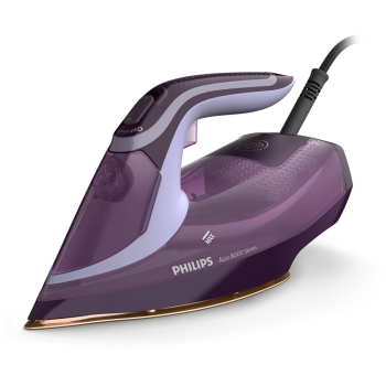 Philips | DST8021/30 | Żelazko parowe | Ciągła para 55 g/min | Wydajność silnego uderzenia pary 240 g/min | Purpura