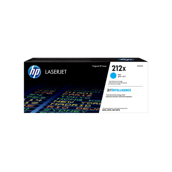 HP 212X Oryginalny wkład z błękitnym tonerem LaserJet o wysokiej wydajności