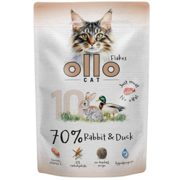 Ollo saszetka nr 10 kot Królik Kaczka 85 g