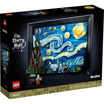 LEGO Ideas 21333 „Gwiaździsta noc” Vincenta van Gogha