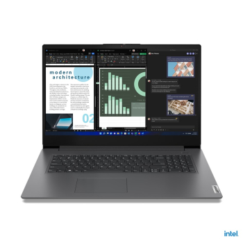 Lenovo V17 G4 IRU i7-1355U 17.3" FHD IPS 300nits AG 16GB DDR4-3200 SSD512 Intel Iris Xe Graphics W11Pro Iron Grey 3Y OnSite (WYPRZEDAŻ)