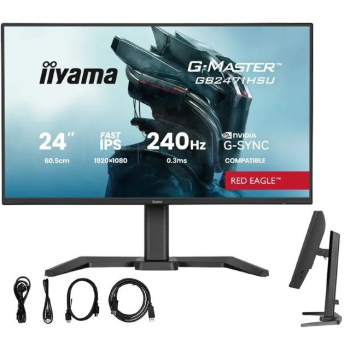 iiyama G-Master GB2471HSU-B1 24" Fast-IP - Płaski ekran - 24"