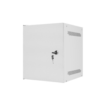 LANBERG SZAFA WISZĄCA RACK 10" 6U 280X310 SZARA, DRZWI METALOWE (FLAT PACK) WF10-2306-00S