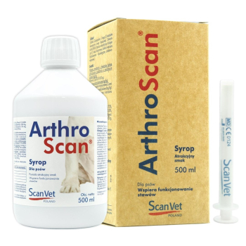 SCANVET ARTHROSCAN SYROP 500 ML  PŁYN  BUTELKA