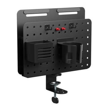 Activejet Organizer na biurko APB-006B. Obrotowa tablica perforowana z organizatorem pionowy. Kolor czarny matowy.