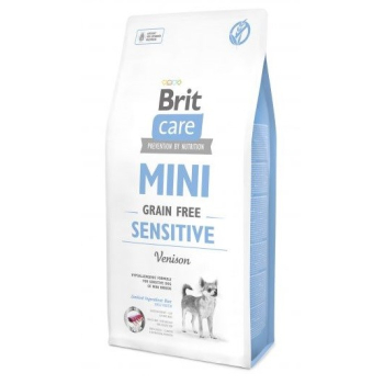 BRIT Care Mini Sensitive Venison - sucha karma dla psa - 7 kg (WYPRZEDAŻ)