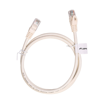 Patchcord Lanberg UTP kat.6 1m biały
