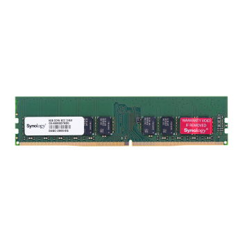 Synology 8GB DDR4 ECC Unbuffered DIMM (SA3400D, SA3200D, UC3400, UC3200, RS3621xs+, RS3621RPxs, RS2821RP+, RS2421RP+, RS2421+, RS1619xs+, RS3618xs) D4