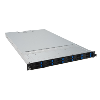 Platforma Asus Rack (1U) RS500A-E12-RS12U/1600W AMD Epyc 9004 (12x NVMe, 2xGPU, 2x1Gbe, IPMI, 1+1 1600W)