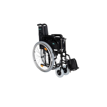 Stalowy wózek inwalidzki RF-1/45/PU/CZA-624/PU
