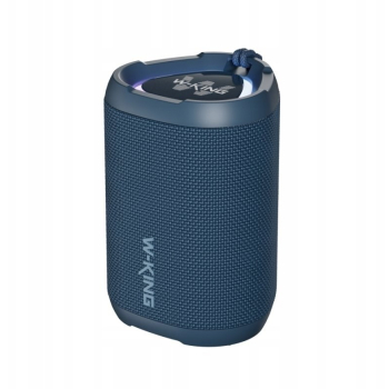 Głośnik bezprzewodowy Bluetooth W-KING D110 niebieski