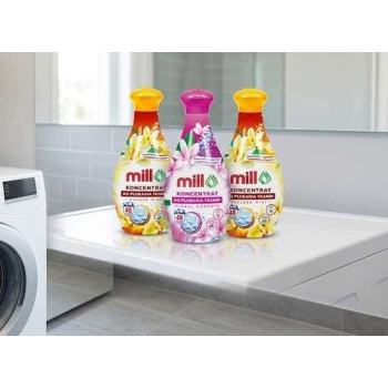 MILL Zestaw Koncentrat do płukania tkanin FLORAL + 2* GOLDEN MIST