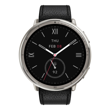 Smartwatch Amazfit Active 2/A2433 BLK LEAT W2433EU1N HUAMI