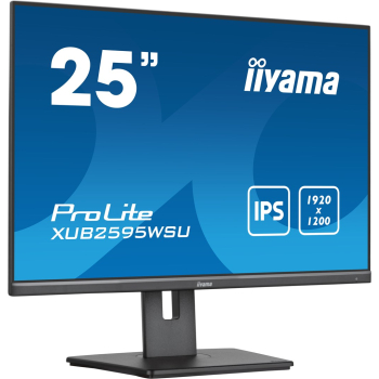 iiyama ProLite XUB2595WSU-B5 monitor komputerowy 63,5 cm (25") 1920 x 1200 px WUXGA LED Czarny