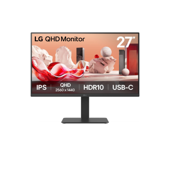 Monitor LCD 27 cali IPS model 27BA65QB-B marki LG