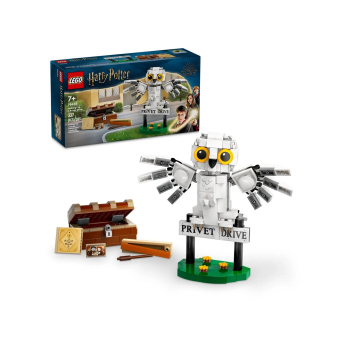 LEGO Harry Potter 76425 Hedwiga z wizytą na ul. Privet Drive 4
