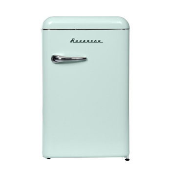 Lodówka Retro Ravanson LKK-120RM 545 x 585 x 860 mm | 106l | klasa E | miętowy