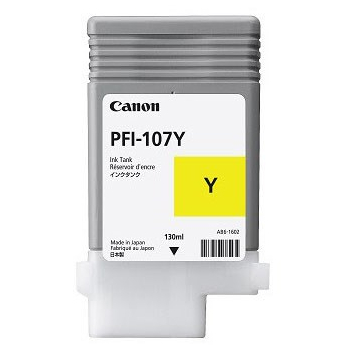 Canon PFI-107Y Oryginalny Żółty 1 szt.
