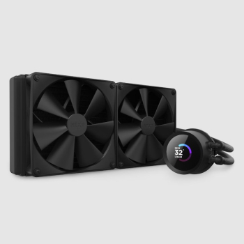 NZXT Kraken 280 Procesor Chłodnica cieczy all-in-one 14 cm Czarny 1 szt.