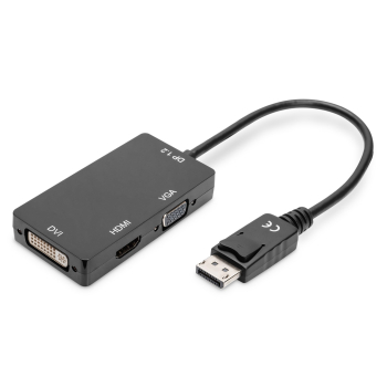 Digitus Kabel konwertujący DisplayPort 3 w 1