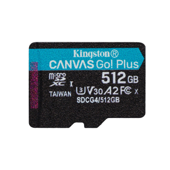 KINGSTON microSDXC Canvas Go Plus 512GB