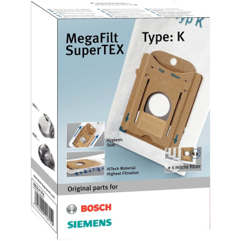 Worek do odkurzacza Bosch, Siemens (Karton; BOSCH BBZ41FK; 4 szt. + 1 filtr)
