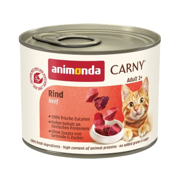 ANIMONDA Carny Adult wołowina - mokra karma dla kota - 200 g