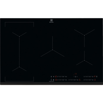 Płyta indukcyjna ELECTROLUX EIV835 78 cm | 4 pola | PowerBoost | timer | czarny