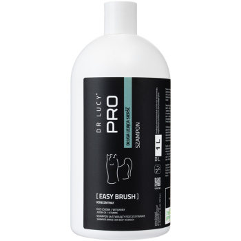 Dr Lucy - Pro Easy Brush Z 1 L - Szampon ułatwiający rozczesywanie długiej, lejącej sierści