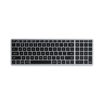 Satechi Slim X2 Bluetooth Backlit Keyboard - bezprzewodowa klawiatura z układem numerycznym (space gray) US