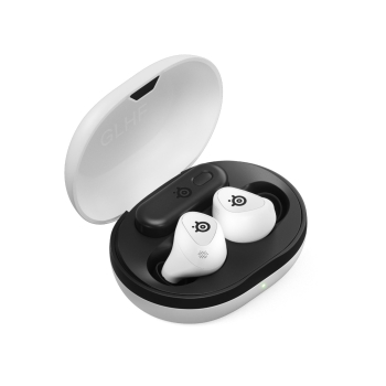 SteelSeries | Wireless Gaming Earbuds | Arctis GameBuds | Bluetooth | In-Ear | Microphone | Wireless | White