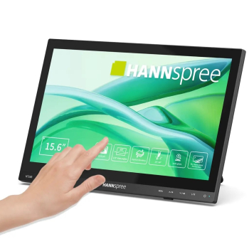 Hannspree 39.6cm (15,6") HT165HPB 16:9  M-Touch HDMI black