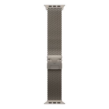 Zegarek Apple 49mm Natural Titanium Milanese Loop - Medium