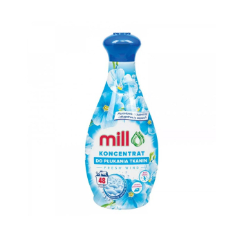 MILL Koncentrat do płukania tkanin FRESH WIND 1,3L 48 płukań (opak.zb 9 szt.)