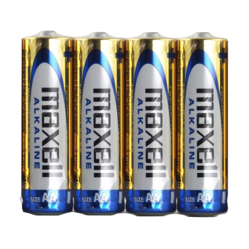 Maxell Baterie alkaliczne ALKALINE LR06 LR6 AA FOLIA  1,5V 4 szt. folia