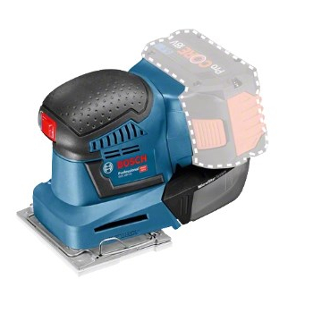 Bosch GSS 18V-10 Professional Losowa szlifierka oscylacyjna 22000 OPM Czarny, Niebieski, Czerwony