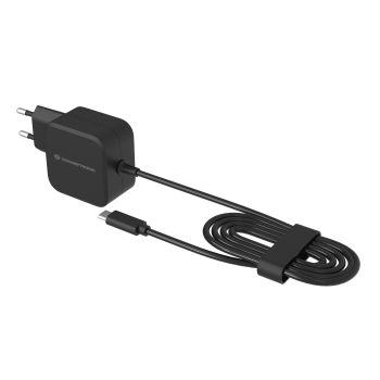 CONCEPTRONIC LadegerĂ¤t 1Port GaN USB-C Desk  67WPD3.0/PPS sw