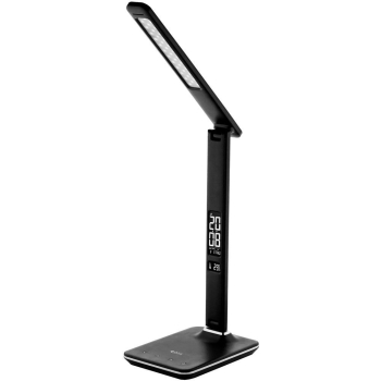 Avide LED Tischleuchte BĂĽro Kalender Schwarz 6W 350lm