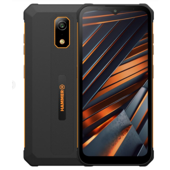 Telefon żelazo młotkowe Va Pomarańczowo-czarny 64GB