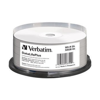 Verbatim DataLifePlus BD-R 50 GB 25 szt.