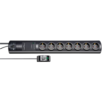 Listwa przeciwprzepięciowa Brennenstuhl Primera-Tec 3500W, 7 gniazd, 2.0m, Niemcy