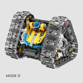 Klocki iM.Master RC Robot żółty 4w1 560 elementów