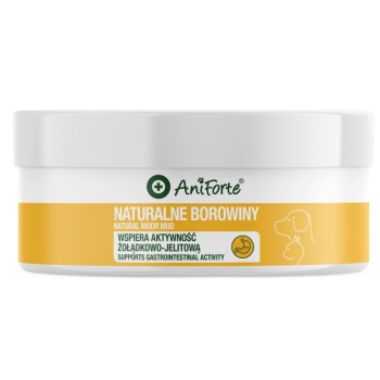 AniForte Naturalne borowiny wsparcie układu pokarmowego 300g