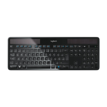 Logitech Wireless Solar Keyboard K750 klawiatura Uniwersalne RF Wireless QWERTZ Niemiecki Czarny