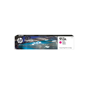 HP Purpurowy wkład atramentowy 913A Original PageWide